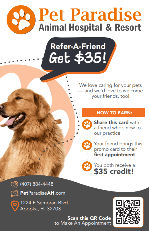 Pet Paradise Referral Program